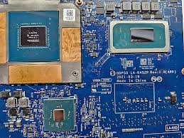 Dell Alienware 15 R6 G15 5511 LA-K452P RTX3060 İ7-11800H anakart