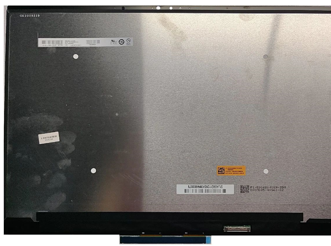 16.0 inç 165Hz WQXGA IPS laptop lcd ekranı + dokunmatik  B160QAN02.N MSI Prestige 16 Evo A13MG A3HMG MS-159K için